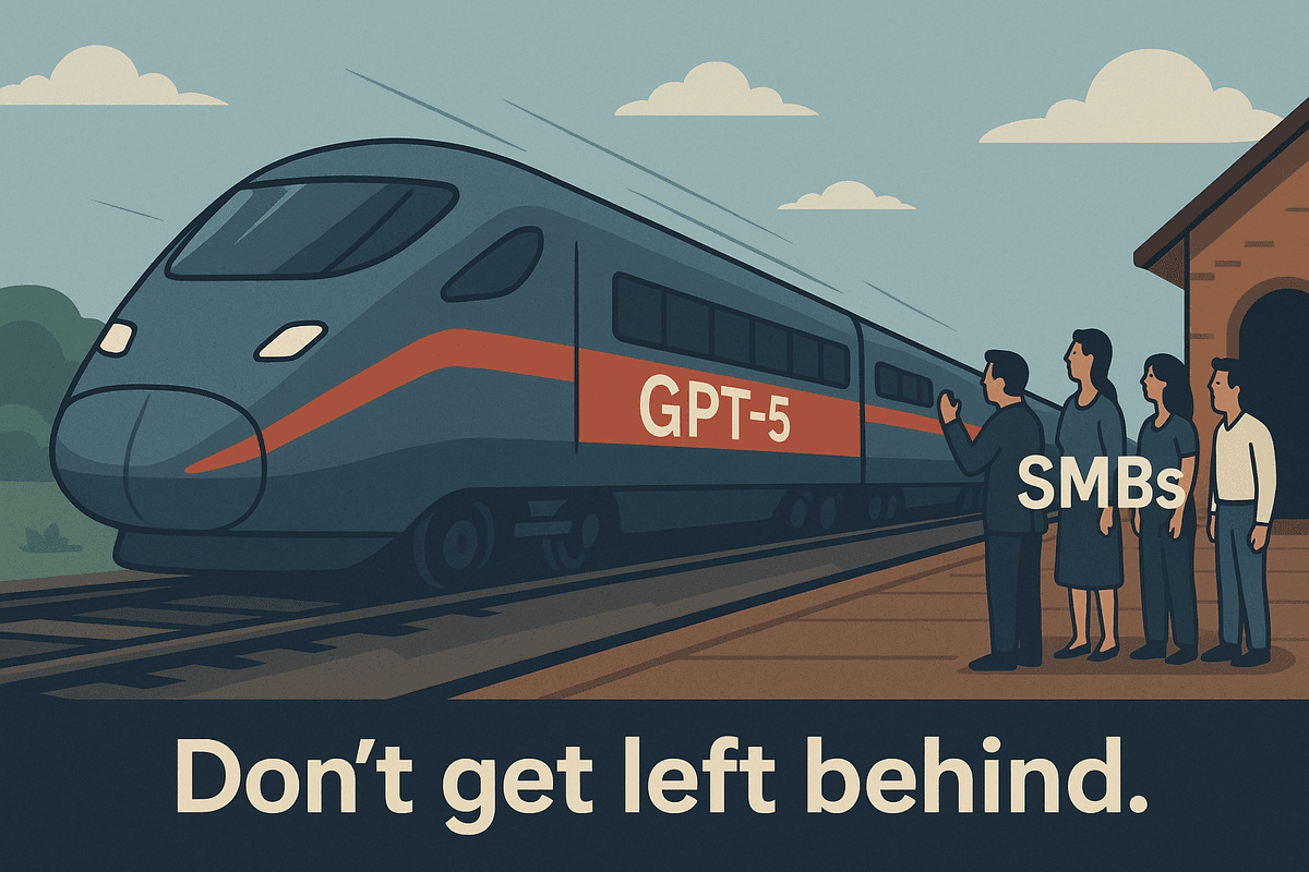 An abstract image representing the GPT-5 AI model.